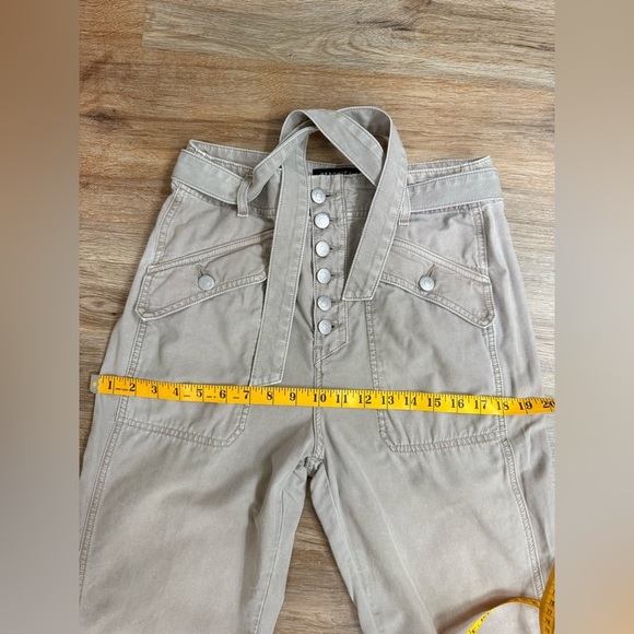 Veronica Beard Rinley Cropped Straight Leg High Rise Pants Sz 27 - Picture 11 of 13